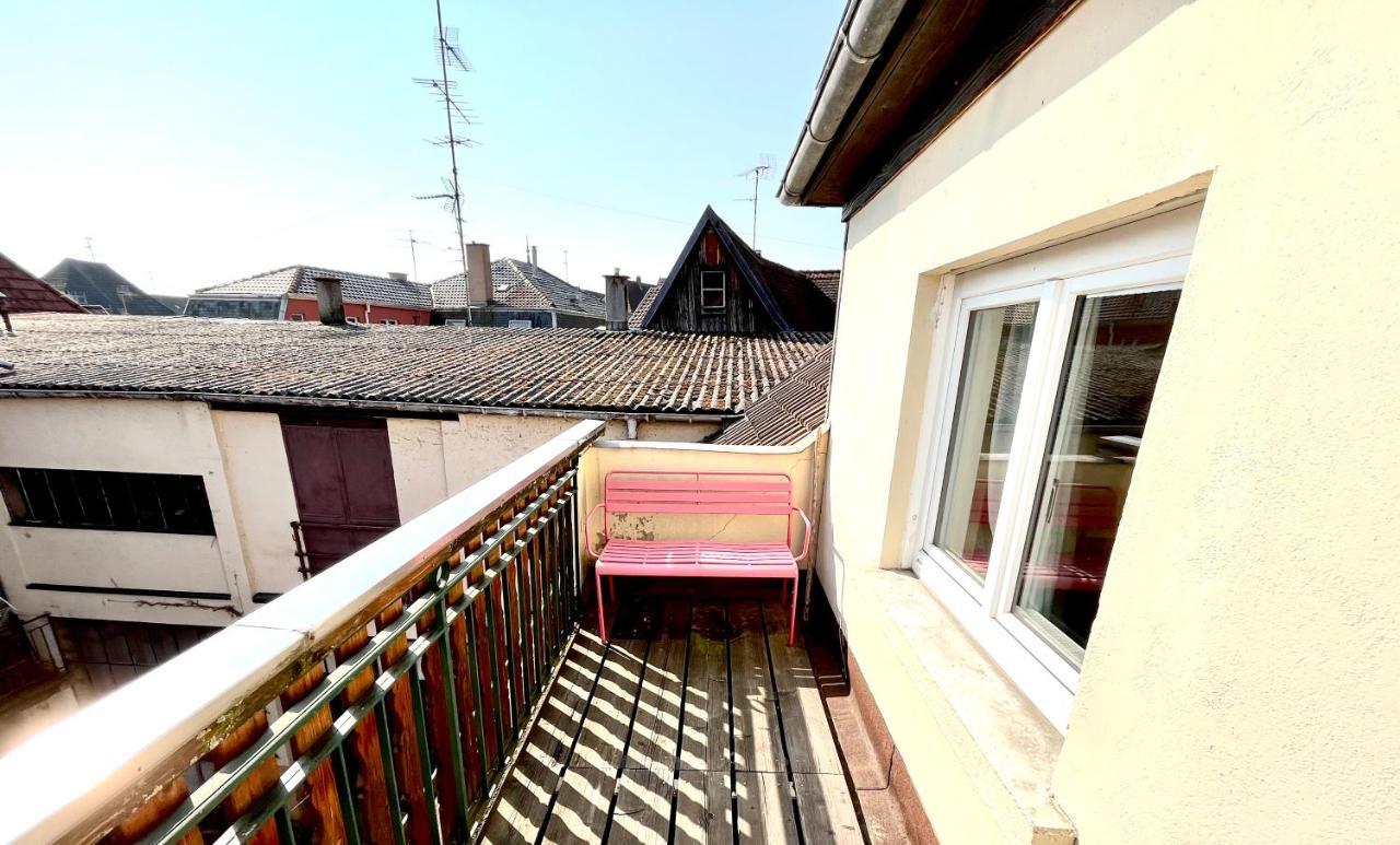 Sous Les Toits Avec Garage Et Terrasse A Ribeauville Exterior foto